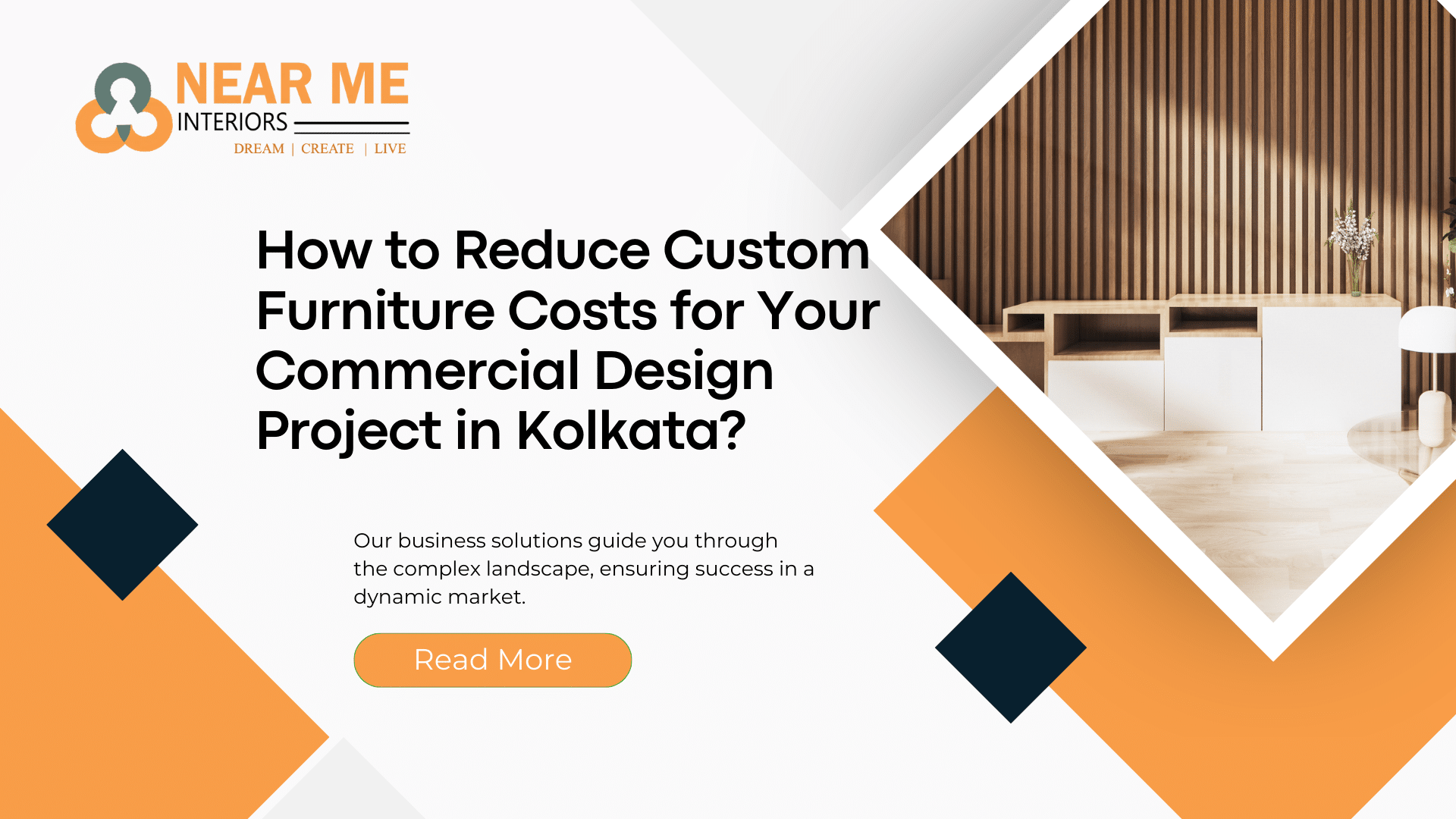 How to Reduce Custom Furniture Costs for Your Commercial Design Project in Kolkata?