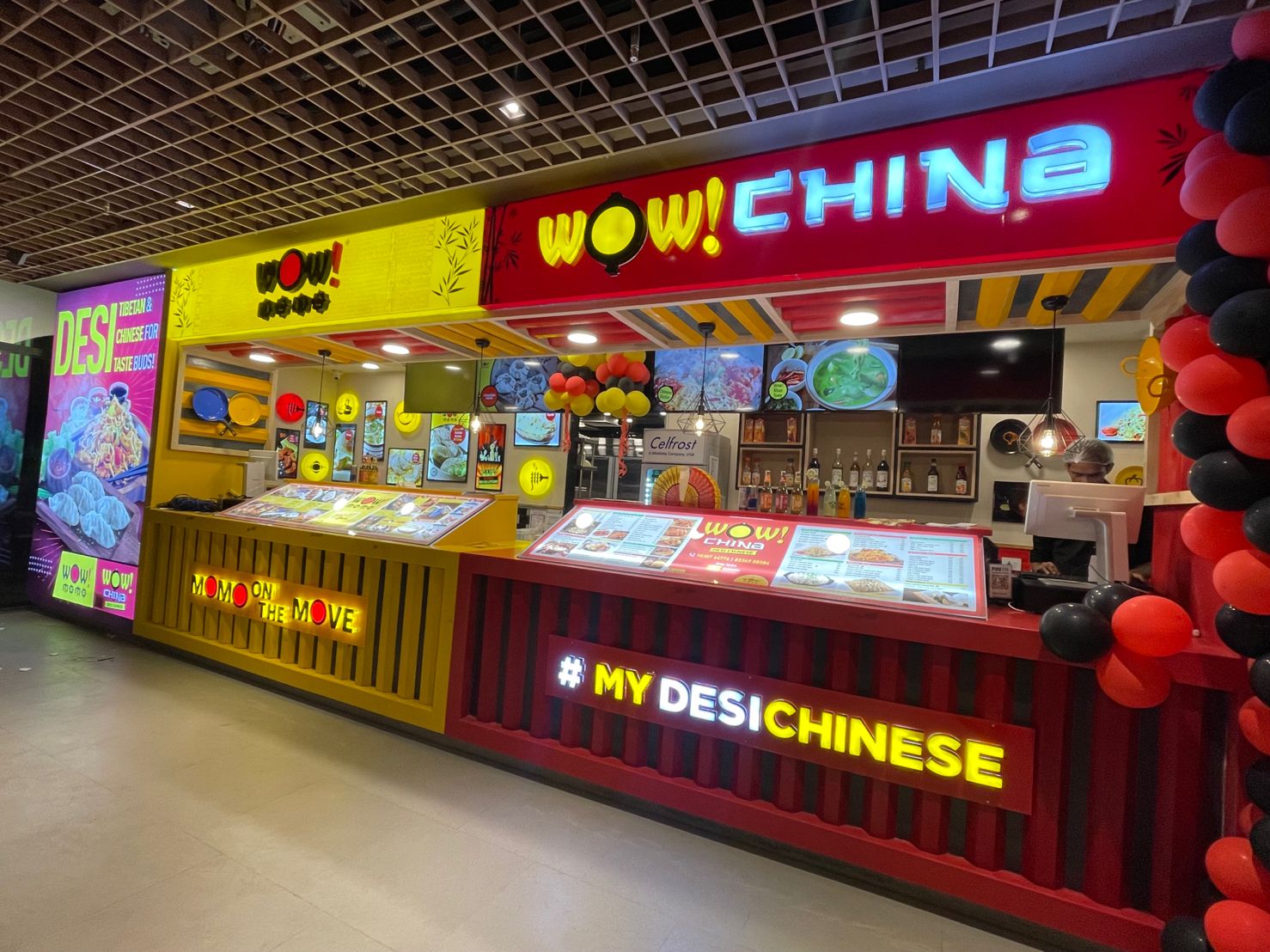 Read more about the article Wow Momo – Cafe Interiors in Patna, Bihar