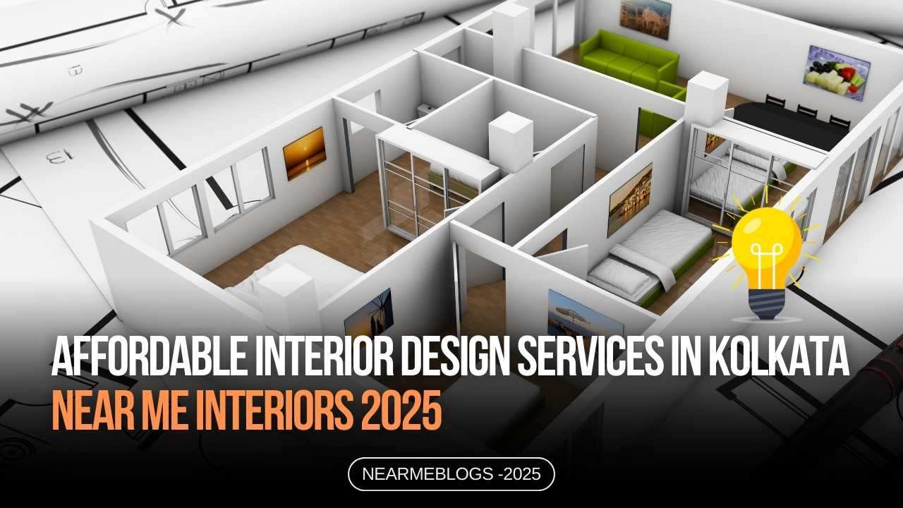 Read more about the article Affordable Interior Design Services in Kolkata – Near Me Interiors 2025