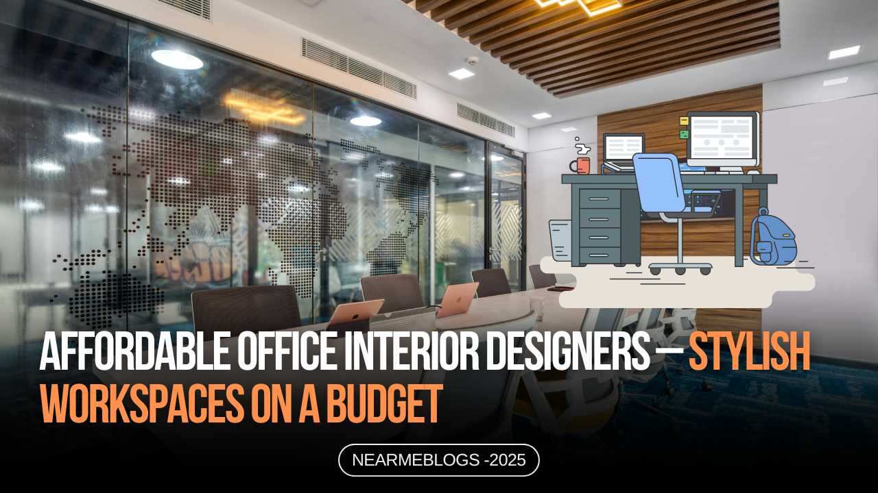 Read more about the article Affordable Office Interior Designers – Stylish Workspaces on a Budget