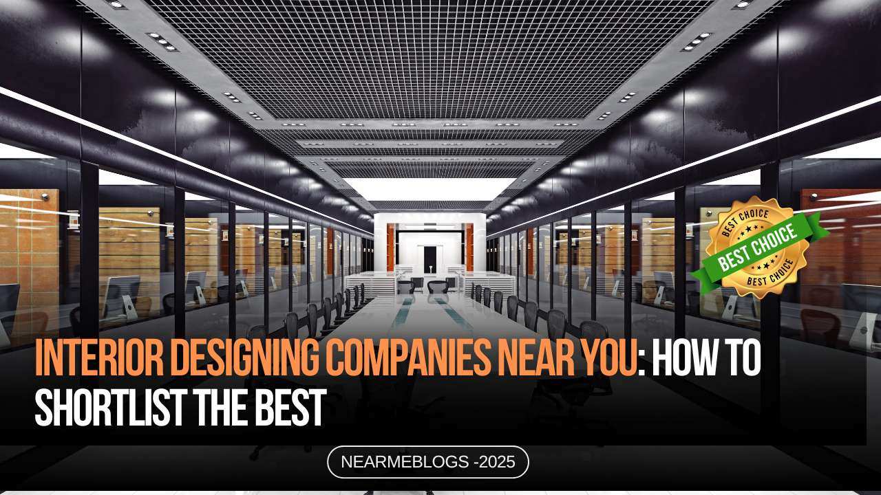 Read more about the article Interior Designing Companies Near You: How to Shortlist the Best