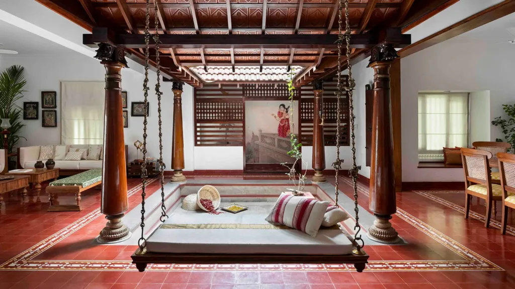 Stepintoakeralahomebuiltaroundabeautifultraditionalcourtyard near me interiors community interior designer near me