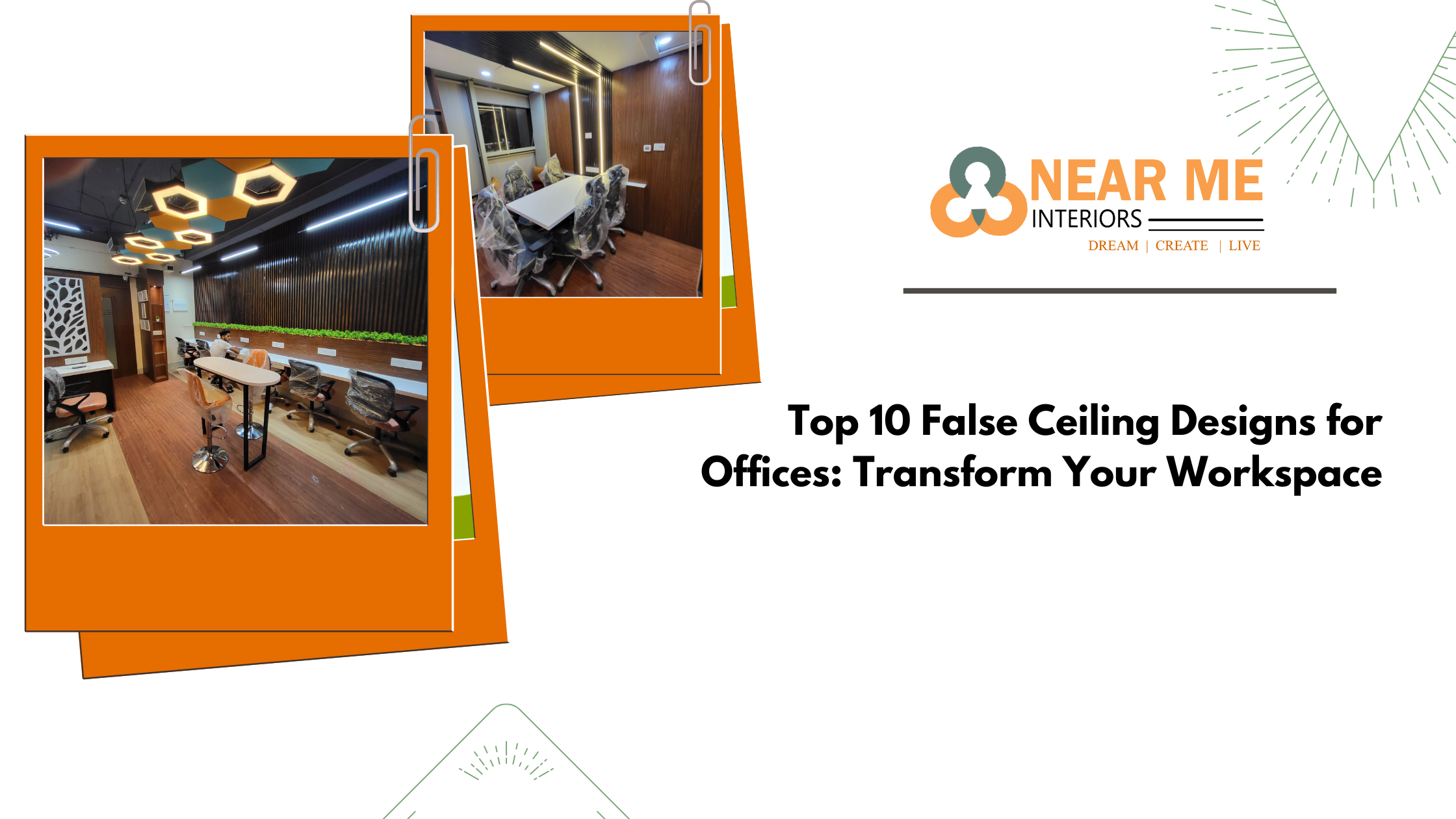 Top 10 False Ceiling Designs for Offices