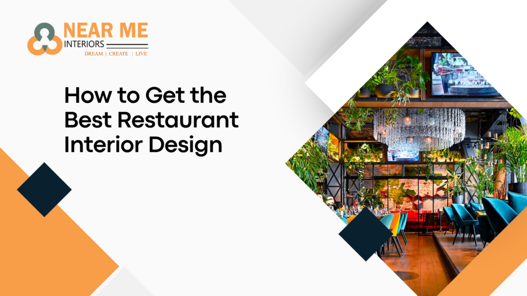 The design of your restaurant's interior plays a crucial role in creating the right ambiance, influencing customer satisfaction, and driving repeat business. When diners enter your space, their first impression is often visual, so a thoughtfully designed interior can significantly impact your brand. Whether you are opening a new restaurant or renovating an existing one, securing the right design is essential for success. In this article, we will explore ways to achieve the best restaurant interior design, incorporating Near Me Interiors and how to find an Interior Designer near me to bring your vision to life.