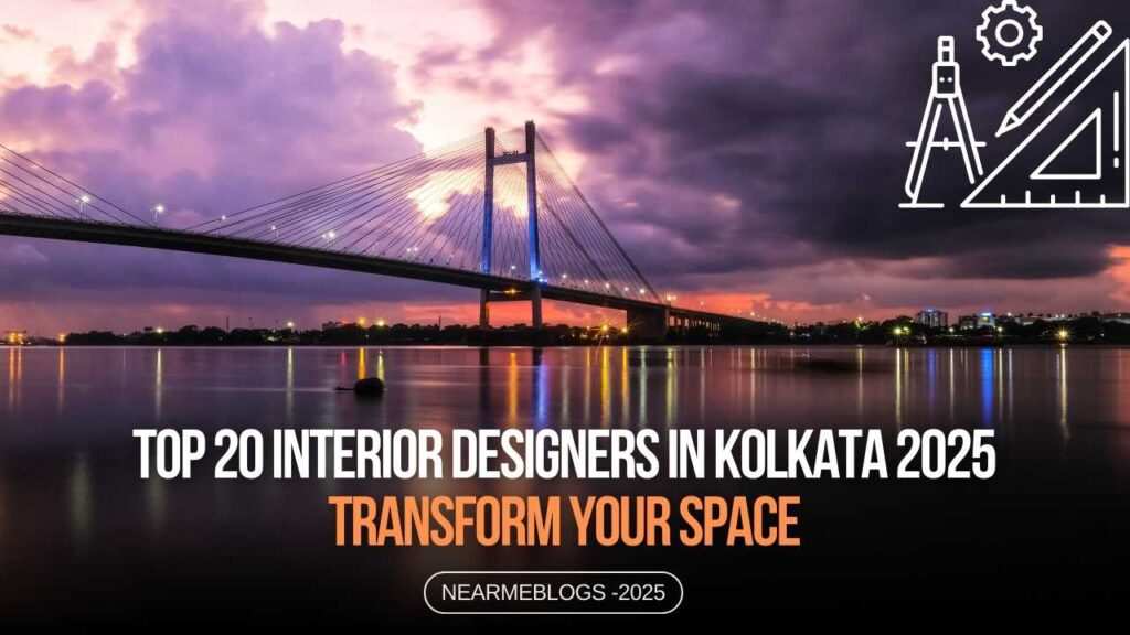 Top 20 interior designers in kolkata 2025 transform your space  near me interiors community interior designer near me