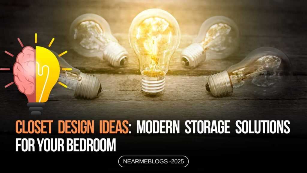 Closet design ideas modern storage solutions for your bedroom near me interiors community interior designer near me