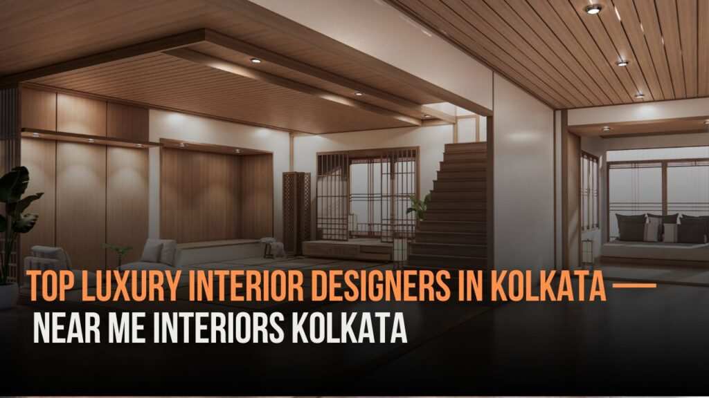 Top luxury interior designers in kolkata  near me interiors  near me interiors community interior designer near me