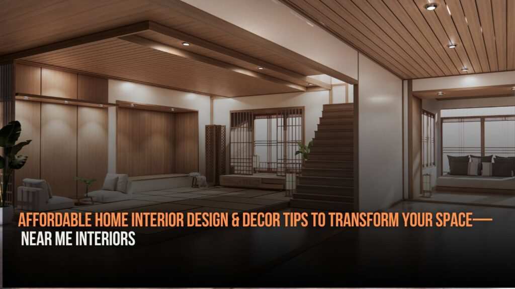 Affordable home interior design  decor tips  near me interiors community interior designer near me
