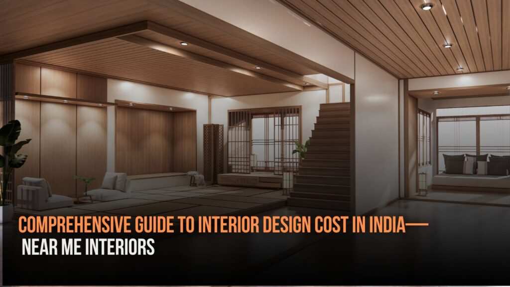 Interior design cost in india  near me interiors community interior designer near me