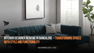 Interior Designer Near Me in Bangalore – Transforming Spaces with Style and Functionality
