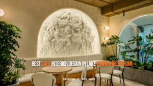 Best Cafe Interior Design in Lake Town Shree Bhumi