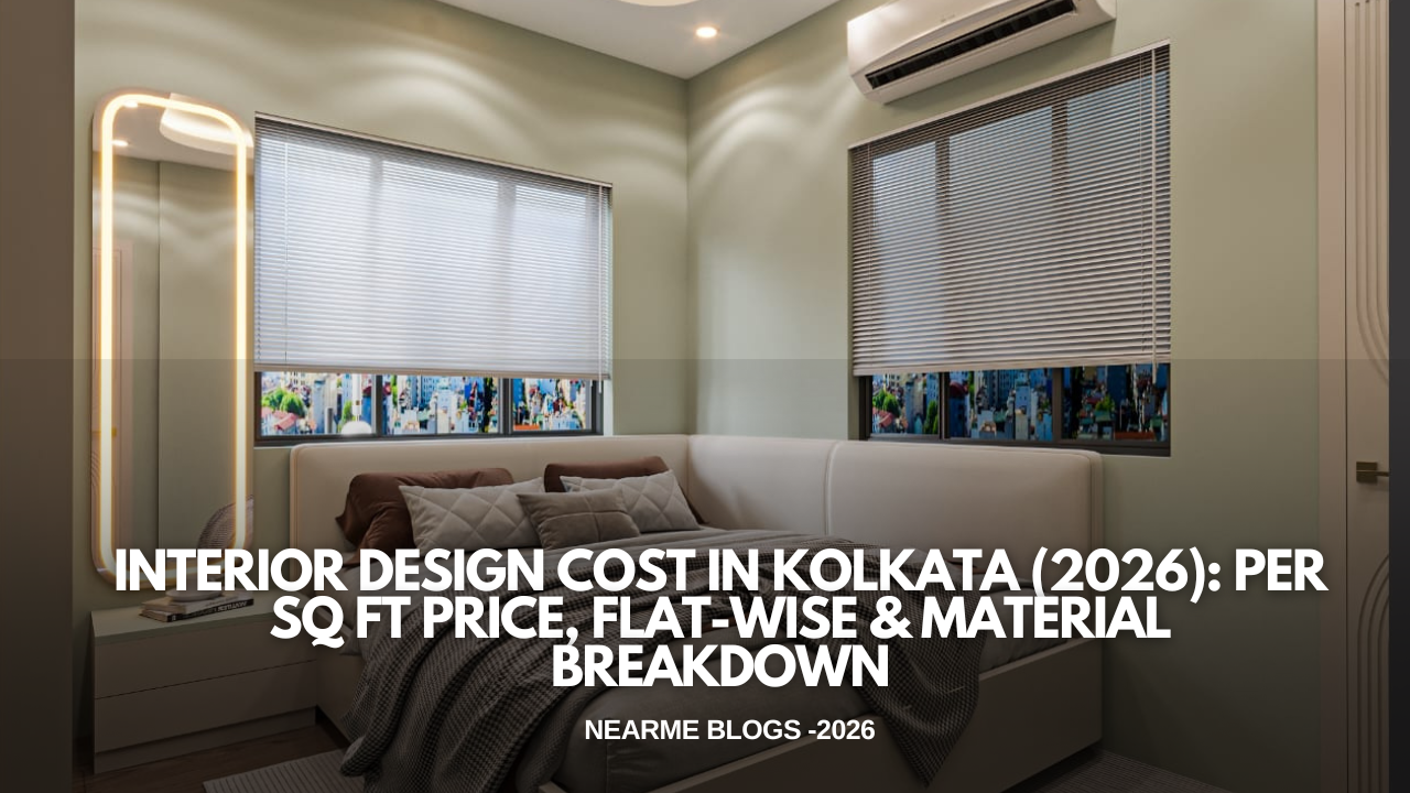 Interior Design Cost in Kolkata (2026): Per Sq Ft Price, Flat-Wise ...