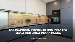 Top 10 Modern Kitchen Design Ideas for Small and Large Indian Homes