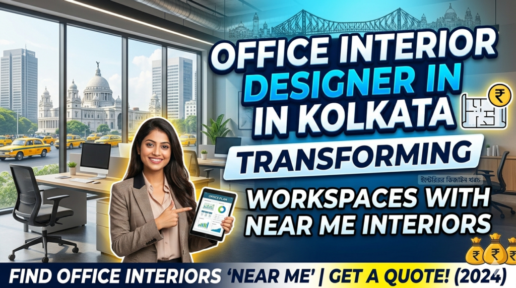 Office Interior Designer in Kolkata – Transforming Workspaces with Near Me Interiors