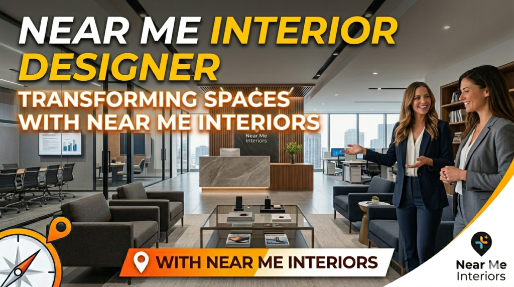 The search for a near me interior designer ends with a partner who understands your vision and executes it flawlessly. With Near Me Interiors, every project is crafted with attention to detail, innovative design, and a commitment to excellence.